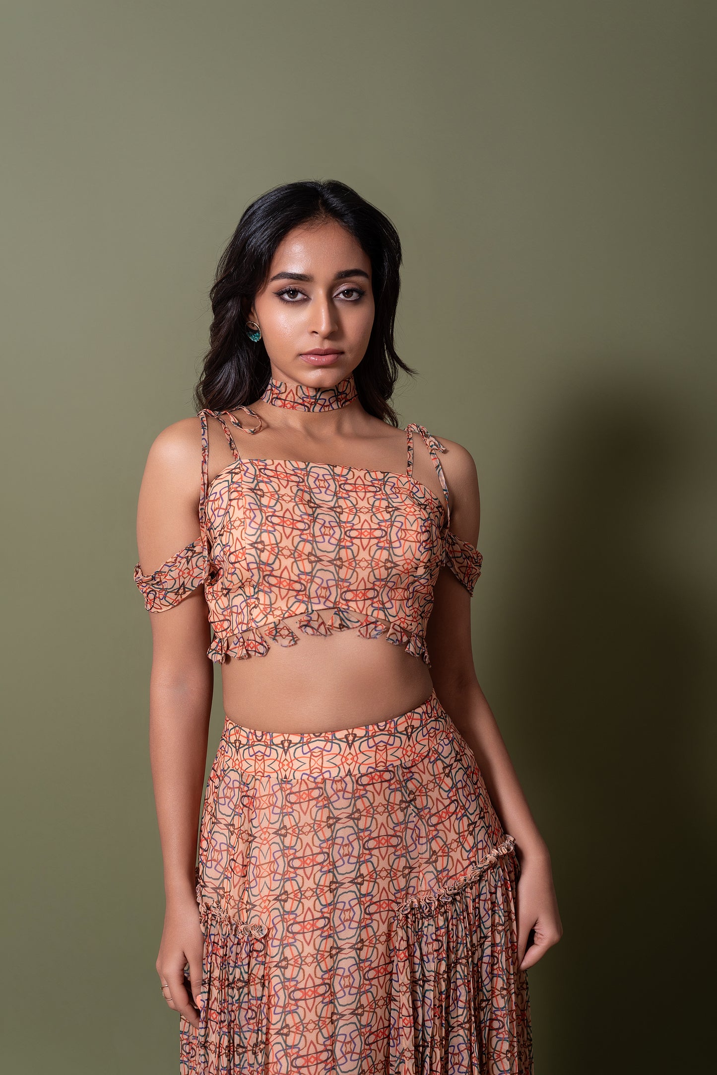 Boho Printed Coord Set